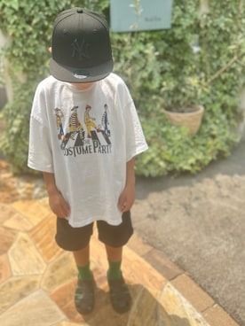 「アイテム（トップス）」を使った、3yamaさん（キッズ・120cm）の夏コーディネート