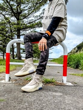 チョーカーを使った 重ね着 のメンズ人気ファッションコーディネート Wear