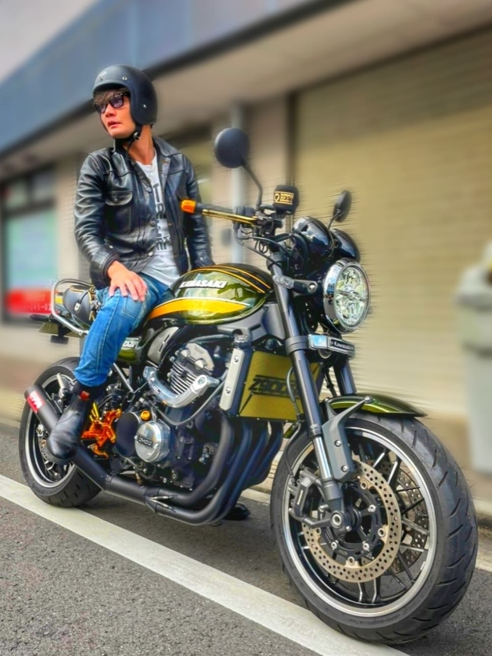 KOH｜High Large Leathersのライダースジャケットを使った
