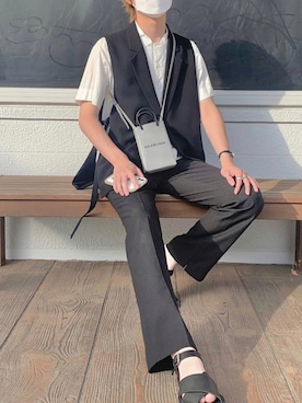 たなしゅうさん（メンズ・176cm）の夏コーディネート