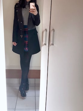 Yuuさん（レディース・164cm）の冬コーディネート