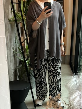 「PUBLUX（パブリュクス）のアイテム（パンツ）」を使った、＊★YY★＊さん（レディース・160cm）の秋コーディネート