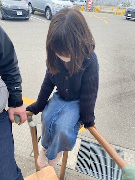 「L.COPECK（エルコペック）のアイテム」を使った、MOMOさん（レディース・146cm）の春コーディネート