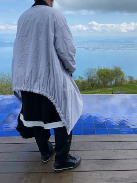 「FFIXXED STUDIOS（フィックスステュディオス）のアイテム（トップス）」を使った、spyairtoさん（メンズ・172cm）の春コーディネート