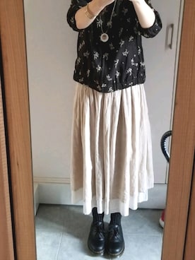 ゆりずんさん(レディース・160cm)の秋コーディネート