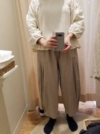 新品　SM2☆グリーン／裾タックパッチポケットパンツ 楽天市場】【SALE／50%OFF】裾タックパッチポケットパンツ