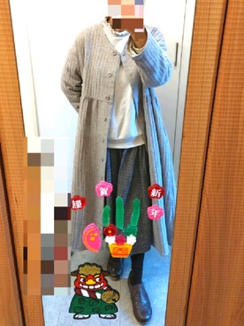 ゆりずんさん（レディース・160cm）の冬コーディネート