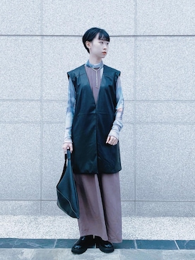 zi-yiさん（レディース・157cm）の秋コーディネート