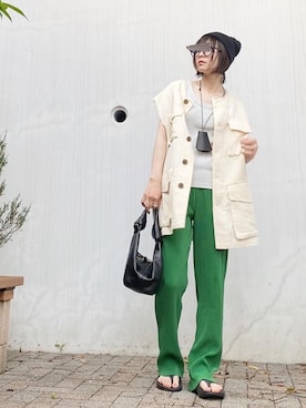 Atsukoさん（レディース・153cm）の秋コーディネート