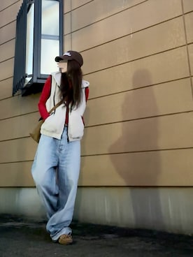 「しまむら（シマムラ）のアイテム」を使った、Atsukoさん（レディース・153cm）の秋コーディネート