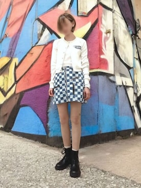 「X-girl（エックスガール）のアイテム」を使った、星✰*ﾟさん（レディース・164cm）の秋コーディネート