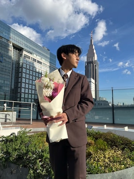 「卒業式コーデ」｜kさん（メンズ・169cm）の春コーディネート