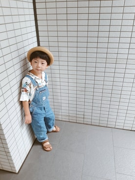 「next（next）のアイテム（シューズ）」を使った、SSKKNTさん（キッズ・100cm）の夏コーディネート