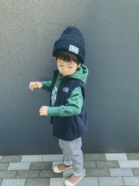 SSKKNTさん(キッズ・100cm)の冬コーディネート