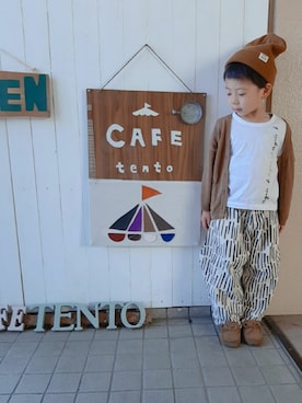 SSKKNTさん(キッズ・100cm)の秋コーディネート