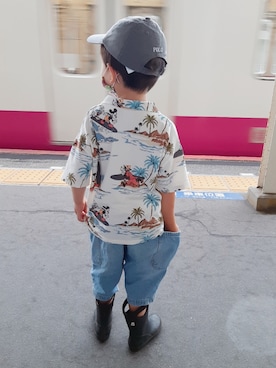 SSKKNTさん（キッズ・100cm）の夏コーディネート