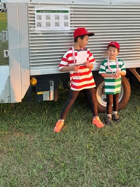 SSKKNTさん（キッズ・100cm）の秋コーディネート