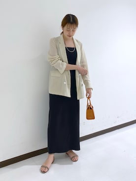 「YAHKI（ヤーキ）のアイテム」を使った、IKI_160cmさん（レディース・159cm）の夏コーディネート