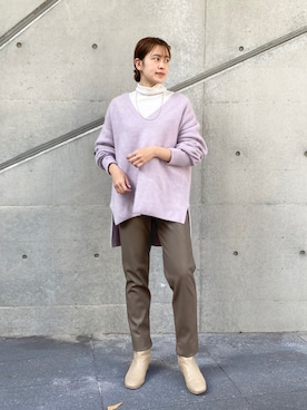 IKI_160cmさん（レディース・159cm）の秋コーディネート