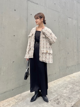 IKI_160cmさん（レディース・160cm）の春コーディネート