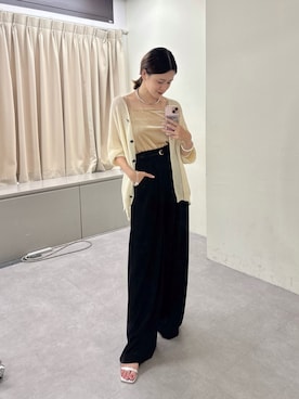 「アイテム（キャミソール）」を使った、IKI_160cmさん（レディース・160cm・30代）の夏コーディネート