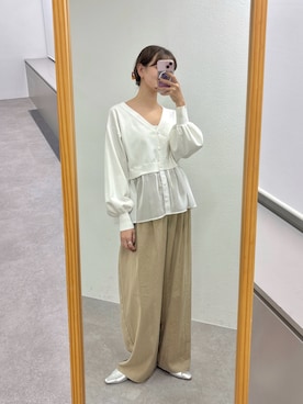 IKI_160cmさん（レディース・160cm）の冬コーディネート