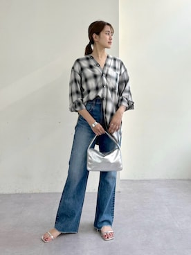 IKI_160cmさん（レディース・160cm）の秋コーディネート