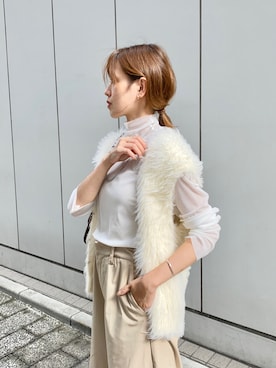 IKI_160cmさん（レディース・160cm）の秋コーディネート