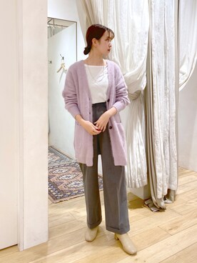 「シルケット」｜IKI_160cmさん（レディース・159cm）の冬コーディネート