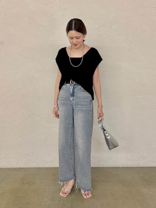 ボールチェーンネックレス110cm