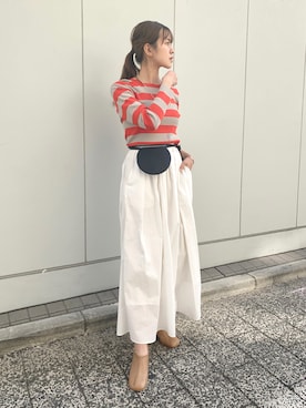IKI_160cmさん（レディース・160cm）の春コーディネート