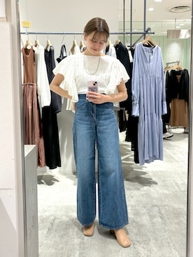 「アイテム（アクセサリー）」を使った、IKI_160cmさん（レディース・160cm・30代）の春コーディネート