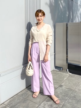 IKI_160cmさん（レディース・159cm）の夏コーディネート