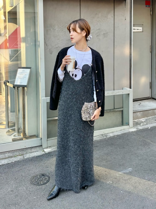 Mickey / ロンTee シーナリー Mickey / ロンTee（Tシャツ/カットソー）｜SHENERY（シーナリー