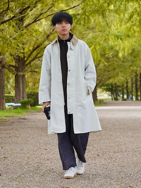 「アイテム（その他アウター）」を使った、なべさん（メンズ・168cm）の秋コーディネート