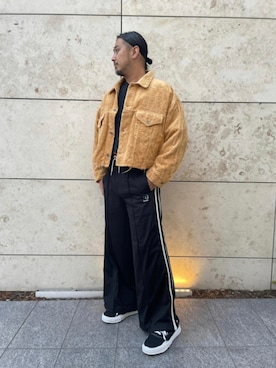 「doublet（ダブレット）のアイテム（ジャケット/アウター）」を使った、yoshiaarさん（メンズ・181cm）の秋コーディネート