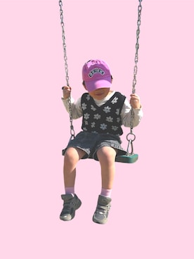 Reinaさん（キッズ・110cm）の春コーディネート