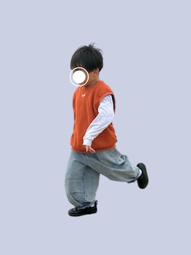 Reinaさん（キッズ・110cm）の春コーディネート