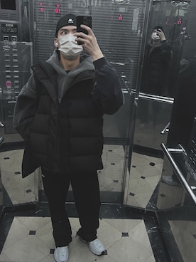 「MSGM（エムエスジーエム）のアイテム」を使った、boybenlinさん（メンズ・171cm）の春コーディネート