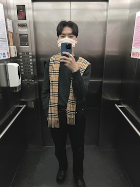 「アイテム（リング）」を使った、boybenlinさん（メンズ・171cm・20代）の冬コーディネート