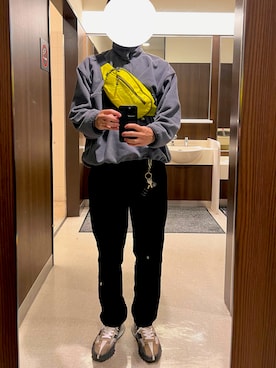 「mont-bell（モンベル）のアイテム」を使った、さいこうさん（メンズ・175cm）の春コーディネート