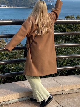 「feiler（フェイラー）のアイテム」を使った、雑コ🐟骨ストさん（レディース・160cm）の冬コーディネート