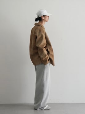 「アイテム（パンツ、シルバー系）」を使った、O OFFICIALさん（メンズ・179cm）の夏コーディネート