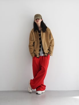 O OFFICIALさん（メンズ・179cm）の秋コーディネート
