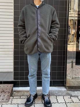 「WOOLRICH（ウールリッチ）のアイテム」を使った、kantaさん（メンズ・165cm）の冬コーディネート
