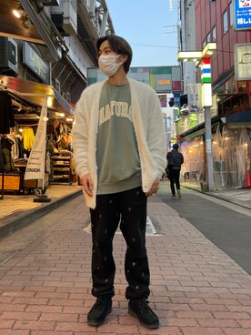 kantaさん（メンズ・165cm）の冬コーディネート