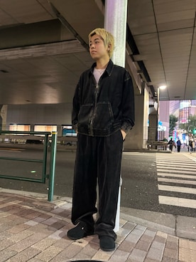 「アイテム（サンダル）」を使った、kantaさん（メンズ・165cm）の秋コーディネート