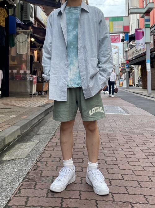 REMI RELIEF レミレリーフ 別注16/- 天竺 タイダイ L/Sシャツ REMI RELIEF tシャツ RELIEF(レミレリーフ) 別注LW加工20/-天竺