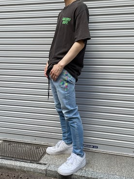 「GALLERY DEPT（ギャラリーデプト）のアイテム」を使った、kantaさん（メンズ・165cm）の夏コーディネート