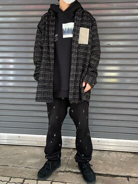 「B'2nd（ビーセカンド）のアイテム（トップス）」を使った、kantaさん（メンズ・165cm）の秋コーディネート